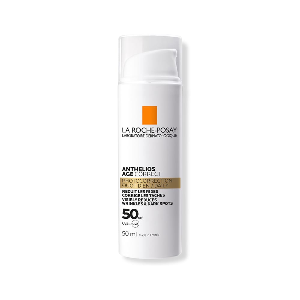 LA ROCHE POSAY ANTHELIOS 50 AGE CORRECT GEL CREMA SIN COLOR X 50 GR